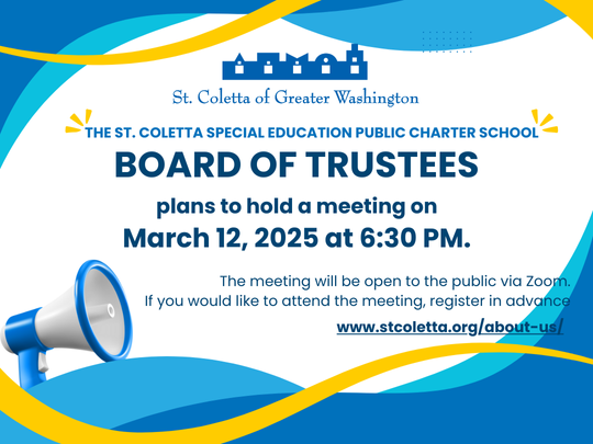 board meeting announcement