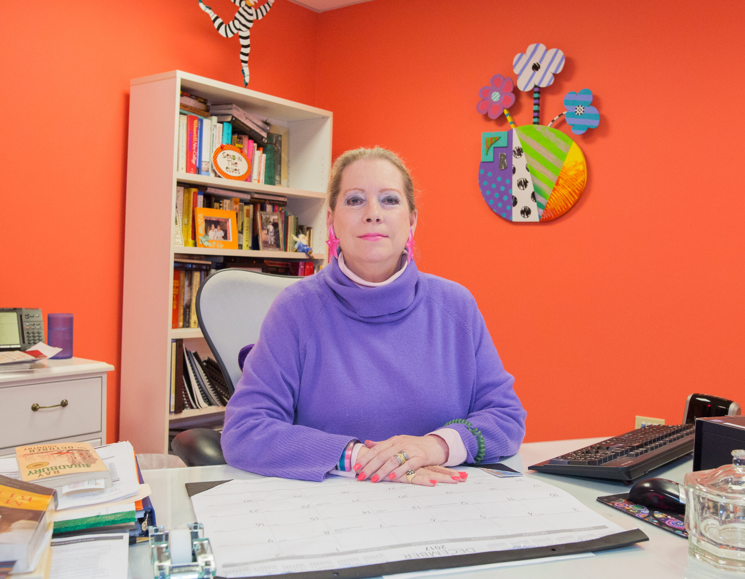 Sharon Raimo at her office in 2020